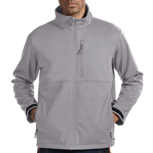 Chaqueta Reversible Azul de Lona Ecológica para Hombre, Impermeable, Transpirable, con Cierre de Cremallera, Cuello Alto, Resistente al Viento, para Invierno, Corte Regular - Product Image 2