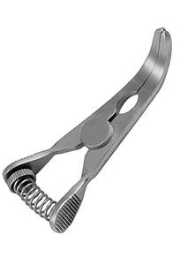 Pinza Hemostática Vascular Curva de Acero Inoxidable Glover Atrauma Bulldog Premium, Instrumentos Médicos Quirúrgicos con Certificación CE ISO - Product Image 4