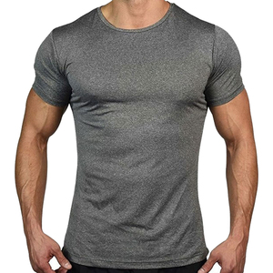 Camiseta de Manga Corta para Hombre, Color Sólido, Ligera, Estilo Urbano, Transpirable, de Alto Rendimiento, Fabricada por Profesionales - Product Image 1