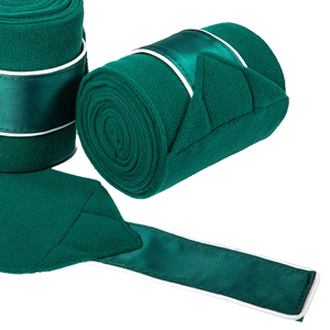 Bandages pour sabots de cheval personnalisés en polaire élastique polyester, très demandés pour les soins équestres, bandages souples pour le polo, réparation des sabots de chevaux - Product Image 3