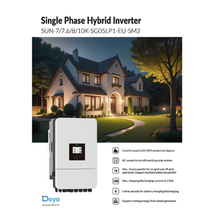 <span class=keywords><strong>Inversor</strong></span> Híbrido Monofásico Deye SUN-7/7.6/8/10K-SG05LP1-EU-SM2 de 7-10kW 220V de Bajo Voltaje con WiFi <span class=keywords><strong>Inteligente</strong></span> - Product Image 5