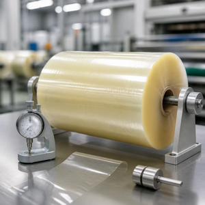 Cinta BOPP Transparente en Rollo Jumbo de 1280 mm x 4000 m con Adhesivo Acrílico Sensible a la Presión para Máquina Cortadora - Product Image 3