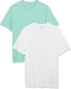 Camiseta de Algodón Casual para Hombre, Corte Ajustado, Manga Corta, Estilo Moderno, Tejido de Panal Sólido de Secado Rápido, Ligera, con Serigrafía Frontal - Product Image 2