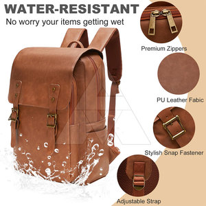 Hot Sale Oem Service Fashion Accessories Leather <b>Backpacks</b> New Design Light Weight Leather <b>Backpacks</b> - Product Image 2