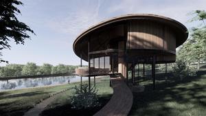 Fournisseur fiable Maison industrielle préfabriquée en bois écologique moderne de 136 m² Hôtels conteneurs 20FT 40FT Serres 0% de taxes - Product Image 2