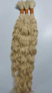 ผมต่อแบบเส้นใหญ่สีบลอนด์ 613 ผมแท้ 100% เรมี่  แบบย้อมสี  ผมแบบเส้นใหญ่ Arrow Exim ขายส่ง คุณภาพสูง - Product Image 2