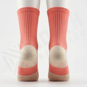 Coral 5 Toe Crew <b>Socks</b> Breathable Cotton Spandex Yoga <b>Socks</b> for Adults Summer Wear - Product Image 2