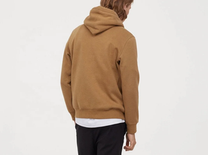 Sudadera con Capucha Ajustada para Hombre, con Logotipo Personalizado, Tejido de Rizo de 400g, Ropa Casual de Otoño al por Mayor, 100% Algodón - Product Image 3