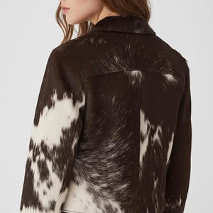 Chaqueta de Cuero Vacuno de Alta Calidad, Material Suave Genuino, Acabado Natural, Prenda Exterior Duradera y Elegante, Perfecta para Uso Diario - Product Image 2