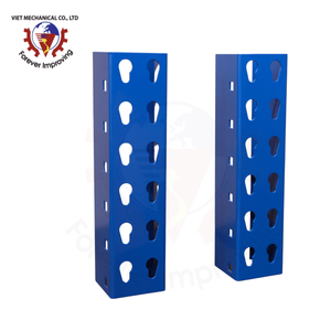 <b>Heavy</b> <b>Duty</b> Galvanized Teardrop Pallet <b>Rack</b> Steel Upright Stacking Protection Racking & Shelving for Warehouse Bolted Structure - Product Image 6