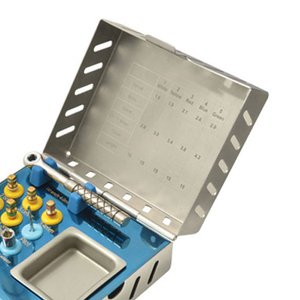 Coffret d'instruments chirurgicaux pour implants dentaires avec outils et composants d'implantologie, kit d'outils d'implantologie orale - Product Image 4