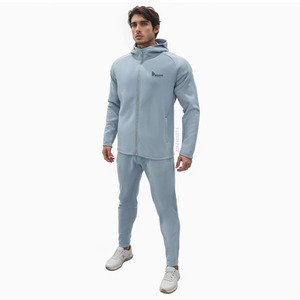 Nuevo Chándal Holgado para Hombre y Sudadera con Capucha de Secado Rápido, Transpirable, Ligero, con Logotipo Frontal Personalizado, Ropa Deportiva para Entrenamiento, Chándal de Fútbol - Product Image 2