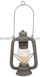 Metal Glass Vintage Lantern un buen interior fiestas al aire libre boda cualquier tipo de ocasión producto decorativo Personalización - Product Image 4