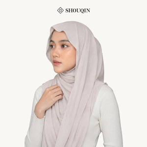 ผ้าคลุมศีรษะผู้หญิงมุสลิม Shouqin Medina Pashmina Airflow Rayon Viscose Crinkle น้ำหนักเบา สวยงาม ไม่ยับ ใช้ได้ทุกวัน ขายส่ง - Product Image 3