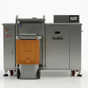Triturador de Desechos de Alimentos de Acero Inoxidable ExBio con Panel de Control Digital, Motor y Rodamientos, Sin Olores, Garantía de 2 Años - Product Image 4