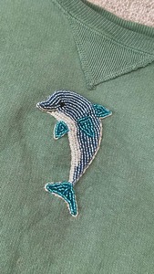 Top con Diseño de Peces y Cuentas, Top Casual de Verano con Bordado de Cuentas - Product Image 6