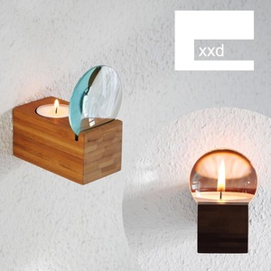 Porte-bougies minimalistes en bois faits à la main, support pour bougies chauffe-plat en bois naturel, décoration de table moderne, centre de table religieux de Noël - Product Image 4