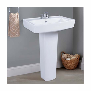 Lavabo redondo con revestimiento eléctrico de diseñador para colgar en la pared de cerámica de alta calidad, estilo moderno para Hotel TableTop Apartment Bathroom - Product Image 3