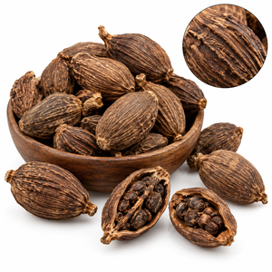 Offre Spéciale Promotionnelle : Cardamome Noire du Vietnam de Qualité Internationale, Conditionnée en Sac de 10 kg - Product Image 1
