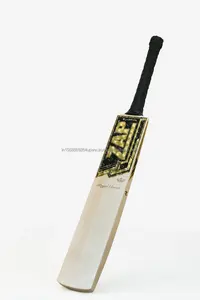 Ultra Premium ZAP Royal Crown English Willow Bat Minimalistic Laser Etched Branding Los mejores precios para entusiastas del críquet Madera - Product Image 2