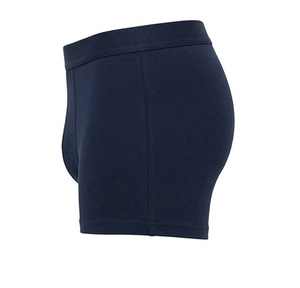 Boxers pour hommes bleu marine, tissu tricoté confortable, lavable en machine, coupe classique - Product Image 5