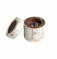 Brûleur d'encens religieux en bois de santal et nacre, parfum fraise, qualité supérieure, style arabe, prix de gros, fabriqué en Inde