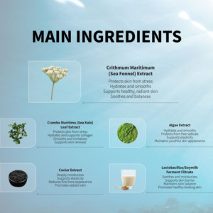 Concentrado Hydra Glow de Aguamarina, el Más Vendido en Malasia, OEM B2B, el Mejor Proveedor con Garantía, Ampolla Hidratante para el Cuidado de la Piel - Product Image 3