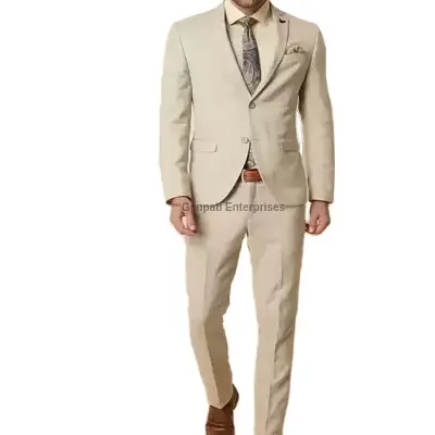 2022 new fashion summer Casual custom slim fit suit men with dot design for wedding
