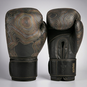 Guantes de Boxeo de Calidad Superior, Servicio OEM, Logotipo Personalizado, Guantes de Boxeo Unisex de Cuero PU Impreso, Estilo Casual Inteligente para Entrenamiento - Product Image 1