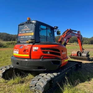 Livraison rapide, mini-excavatrice Kubota U55-4 d'origine avec un système hydraulique robuste, moteur compact et puissant, achetez maintenant, qualité supérieure - Product Image 2