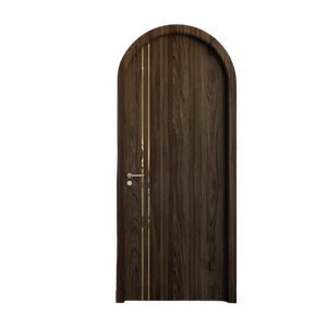 ประตูพาร์ทิชัน WPC คอมโพสิตแข็งสำหรับการตกแต่งภายในสไตล์ไม้ - Product Image 5