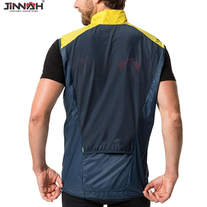 Chaleco de Ciclismo Ligero y Reflectante para Hombre, Diseño Transpirable de Punto, Deportes al Aire Libre, Nailon/Cachemira Ecológico - Product Image 2