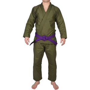 Uniforme de BJJ de Alta Calidad Hecho a Medida, 100% Algodón Elástico, Transpirable y Duradero, Kimono de Jiu Jitsu para Artes Marciales - Product Image 3