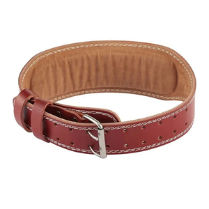 Cinturón de Soporte Lumbar Profesional para Levantamiento de Pesas, de Cuero Genuino, para Gimnasio y Entrenamiento, con Logotipo Personalizado - Product Image 2