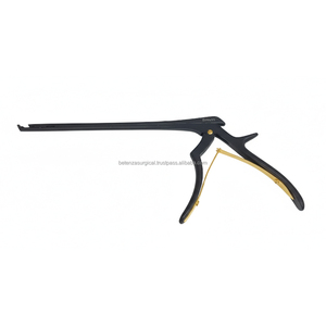 Kerrison Rongeurs en acier inoxydable noir de 18 cm et 20 cm pour chirurgie de la colonne vertébrale et neurochirurgie - Product Image 1