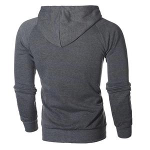 Sudadera con capucha de forro polar negro para hombre, personalizada, con cremallera completa, extragrande, con diseño de esqueleto y cremallera en toda la cara - Product Image 4