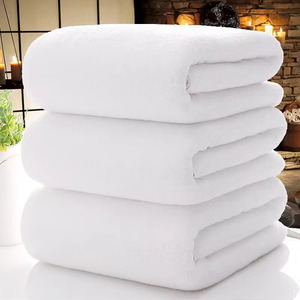 Serviettes de bain en coton de haute qualité confortables pour la maison, ensembles de serviettes de bain avec logo personnalisé - Product Image 2