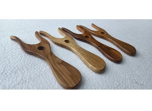 Wooden Traditional Lucet <b>Knitting</b> <b>Needles</b> Polished <b>Round</b> Cord Maker Handmade Jewelry Bracelet Weaving Tool - Product Image 3