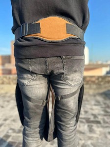 Chaps de ferrier professionnel en cuir réglables pour le sablage, protection robuste pour les sabots, équipement de soin des sabots pour blacksmith - Product Image 4