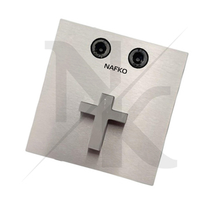 Cortador de Disco en Forma de Cruz de Alta Calidad, Punzón Único de 25mm, Troquel para Fabricación de Joyas, Herramientas de Acero Inoxidable para Hacer Medallones - Product Image 3