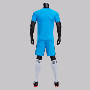 Ensemble de maillot d'entraînement de gardien de but en polyester personnalisé de haute qualité, haut élégant à manches courtes, nom personnalisé, tenue de football d'équipe - Product Image 2