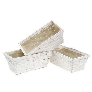 Panier à plantes en bambou contemporain coloré - Écologique et durable - Pour plantes d'intérieur/d'extérieur - Product Image 3