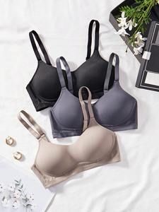 บราไร้โครงเสริมทรง ปรับสายได้ สำหรับสาวอวบ บรากระชับสัดส่วน พิมพ์ลายดิจิทัล สำหรับผู้ใหญ่ - Product Image 6