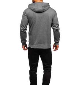 Vêtements de sport sur mesure pour hommes, coupe classique, respirants, en coton/polyester épais, pour la saison hivernale, vente en gros - Product Image 4