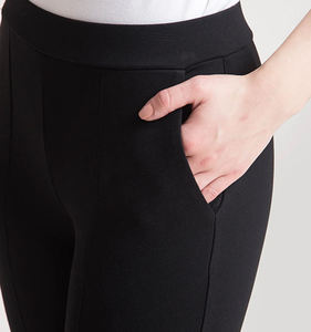 Pantalones de Pierna Ancha de Cintura Alta para Mujer, Ropa de Primavera, Ajuste Holgado, Formal, Casual, Ecológico, Transpirable, Mezcla de Nailon/Algodón 2026 - Product Image 4