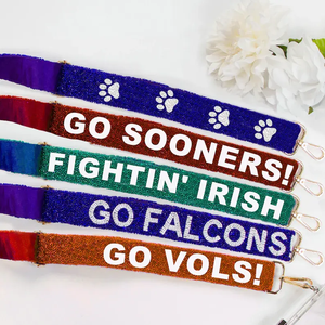 Correa de cuentas hecha a mano moderna, asa de bolso personalizada y decoración elegante para ropa a precio económico. - Product Image 2