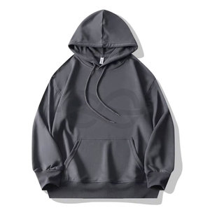Sudaderas con Capucha Extra Grandes para Hombre, de Algodón, Estilo Holgado, con Capucha, para Invierno, con Diseño de Impresión en Relieve y Pintura en Aerosol, OEM - Product Image 1