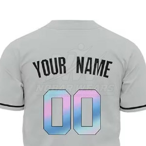 Camiseta de Béisbol para Hombre, Tejido Cómodo de Secado Rápido, Ideal para Entrenamiento Deportivo y Uso en Partidos, con un Estilo Atlético Moderno - Product Image 5