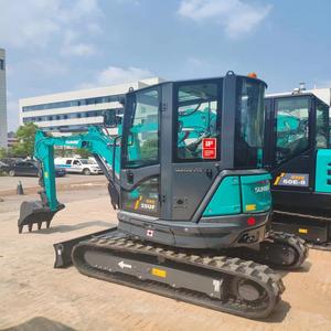 Mini-excavatrice hydraulique sur chenilles d'occasion avec moteur et pompe, haute efficacité, bon état et prête à l'emploi - Product Image 1