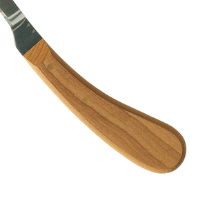 Cuchillos Quirúrgicos Veterinarios de Acero Inoxidable con Mango de Madera, Instrumentos Reutilizables para Recortar Pezuñas, Herramientas de Cuidado Equino, Grado A+ - Product Image 4